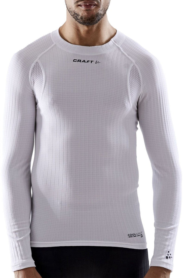 Craft active extreme x cn ls m heren thermoshirt - wit s