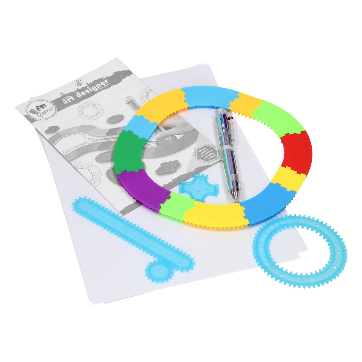 Spiral drawing set