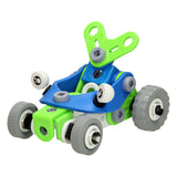 Construction and play set racing cars 2in1, 52dlg.