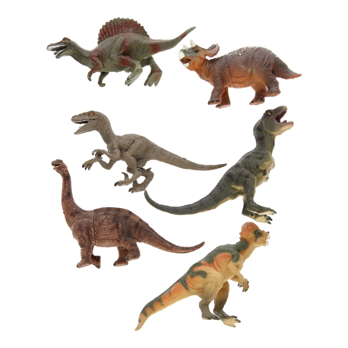 Dinosaurus Luxury Play Set, 6st.