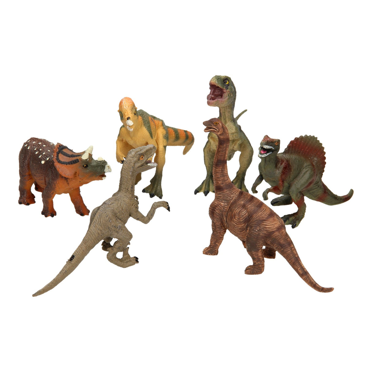 Dinosaurus Luxury Play set, 6st.