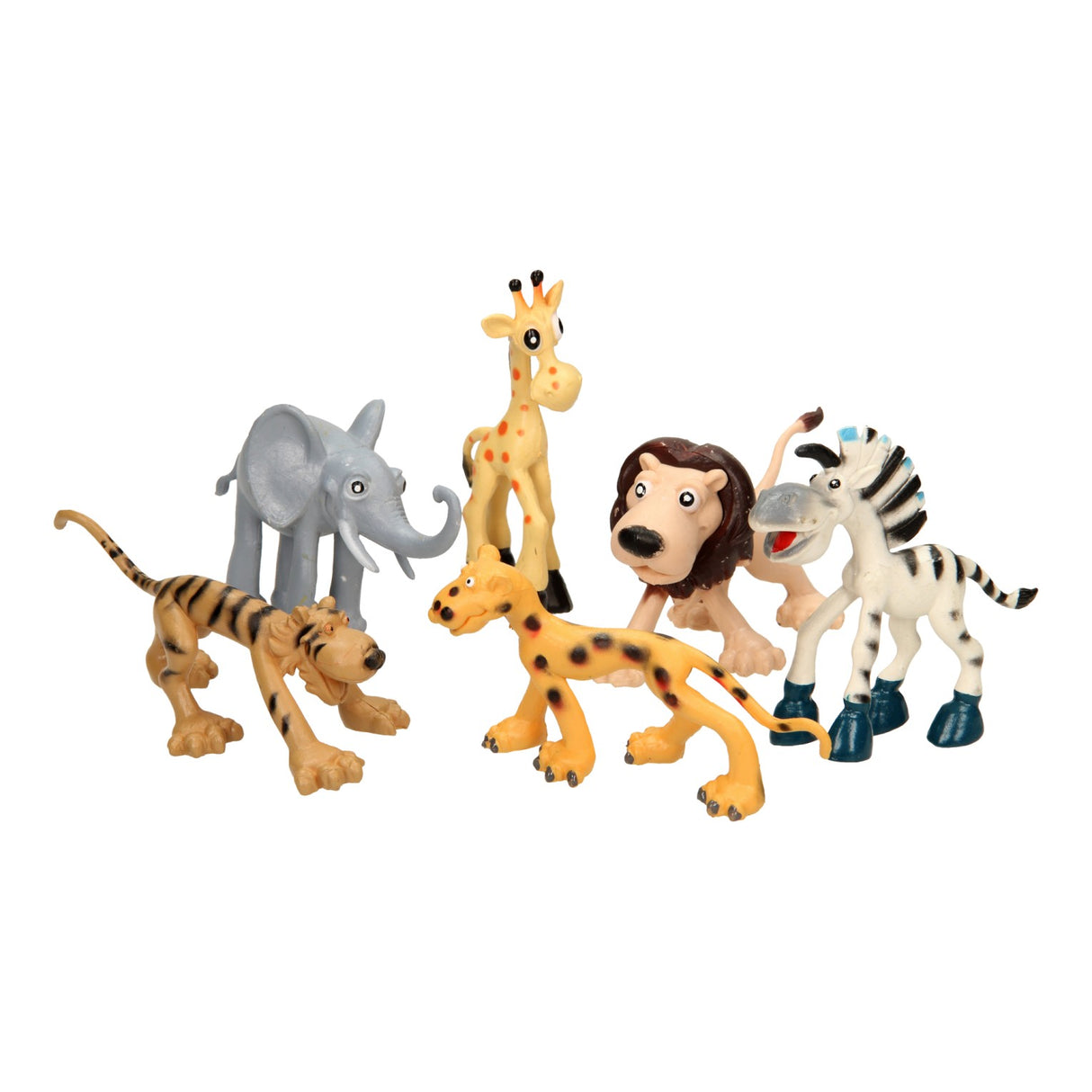 Madly wild animals play set 6dlg.