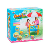 sands water playground with umbrella