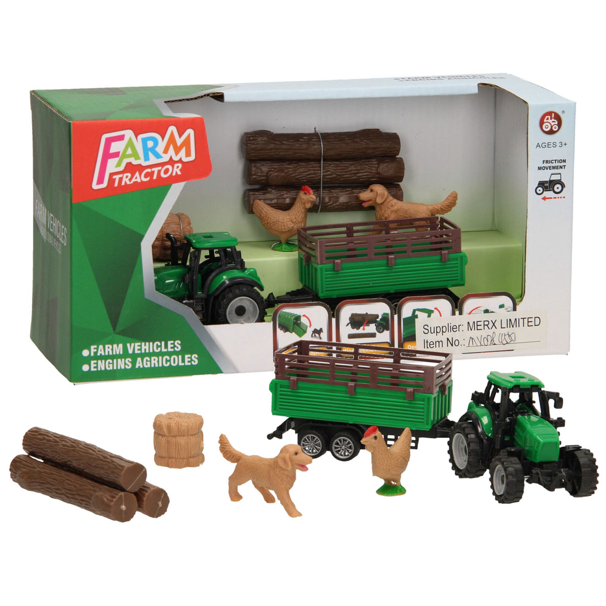 Tractor with accessories - Set 3