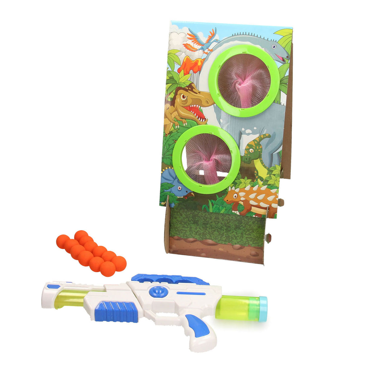 Ballenshooter met target