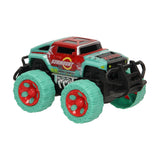 Monster car tweekleurig met frictie