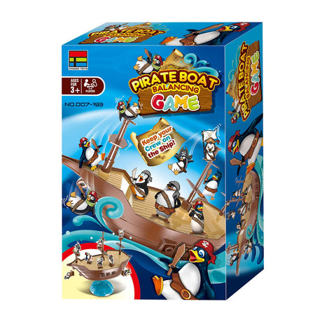 Balansspel piratenboot