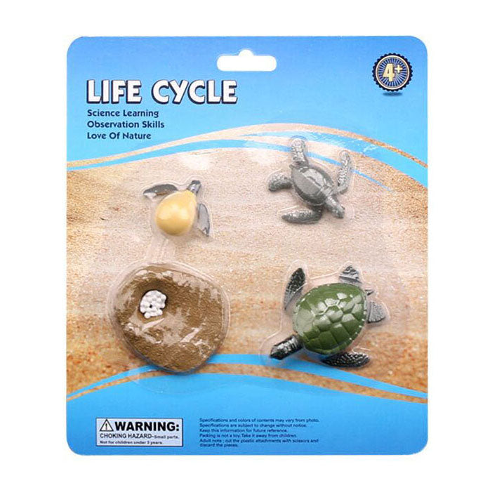 Cycplus levenscyclus schildpad speelfiguren set