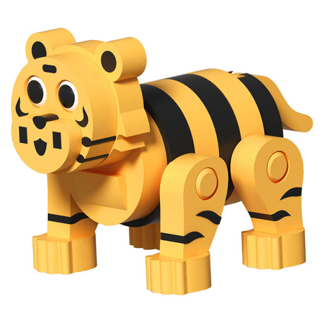 Lobbes speelgoed bv foam bouwset 3d tijger