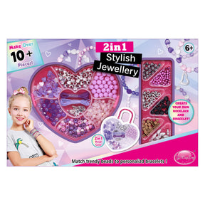 Stylish jewellery 2in1 hart sieraden maken