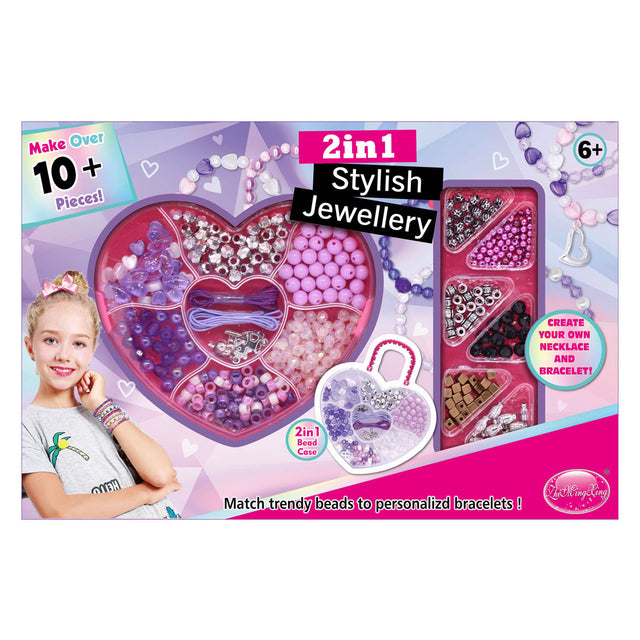 Stylish jewellery 2in1 hart sieraden maken