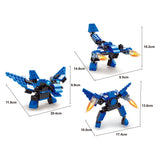 Stavební bloky robotů Titans Robot Set 3 in 1