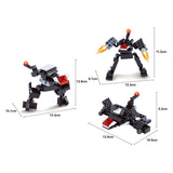 Titans Robot Building Blocs Building Set 3 en 1