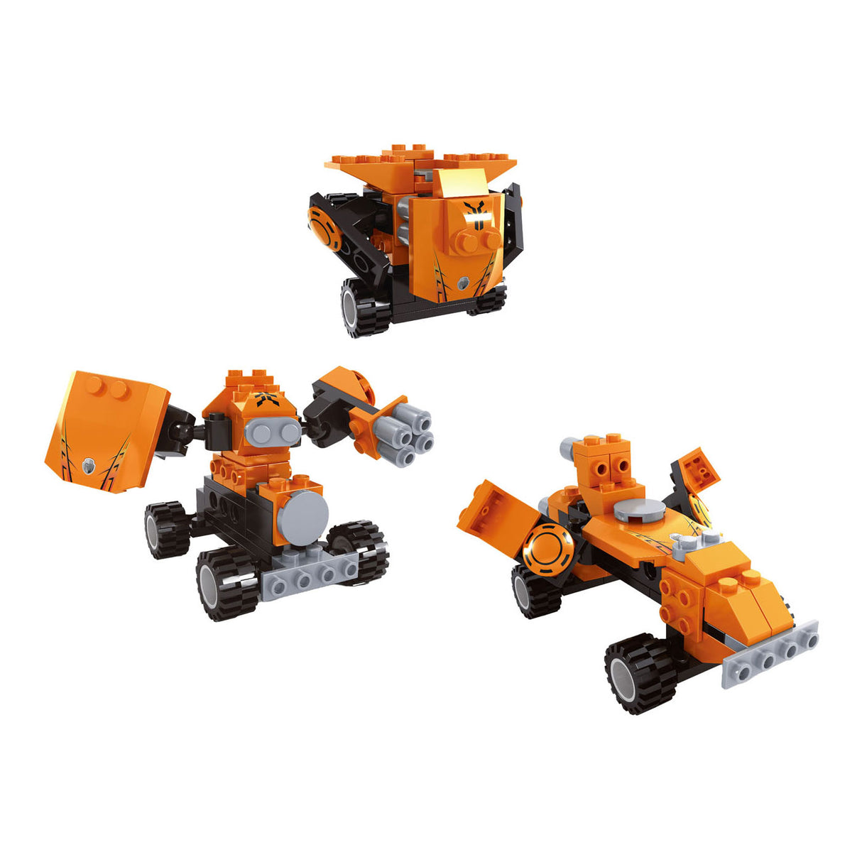 Conjunto de construcción Titan Vehicles 3in1