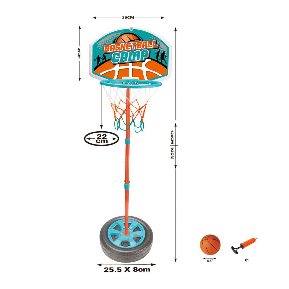 basketbalstandaard 1,2mtr