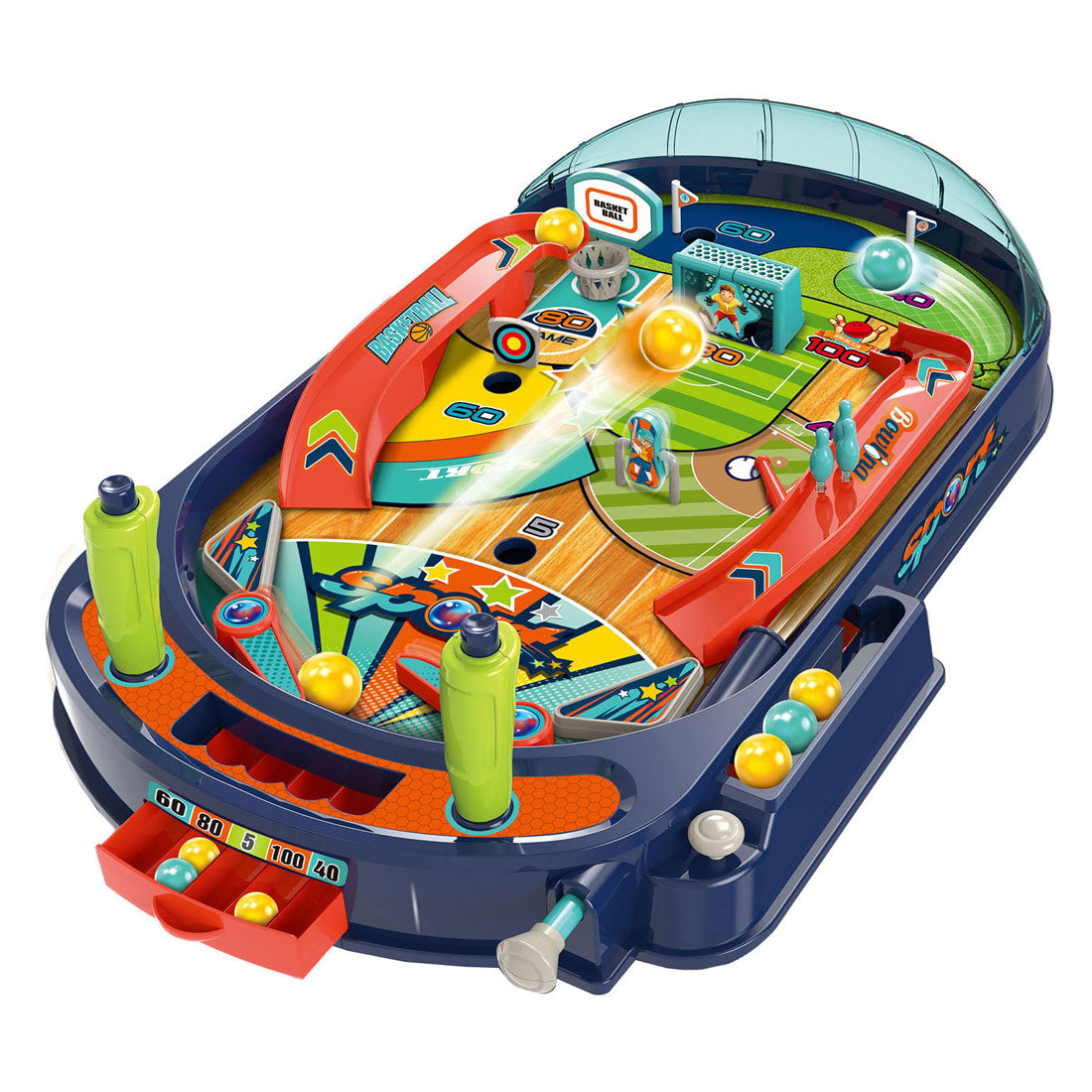 Tafelgame pinball flipperkast