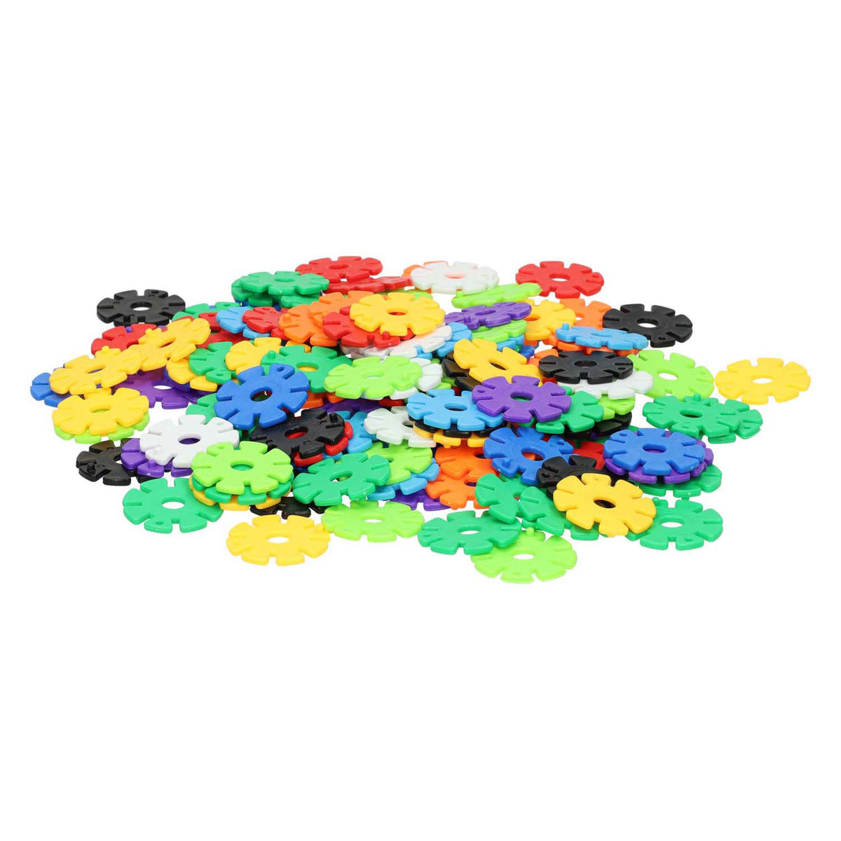 Bouwschijfjes in box, 136dlg.