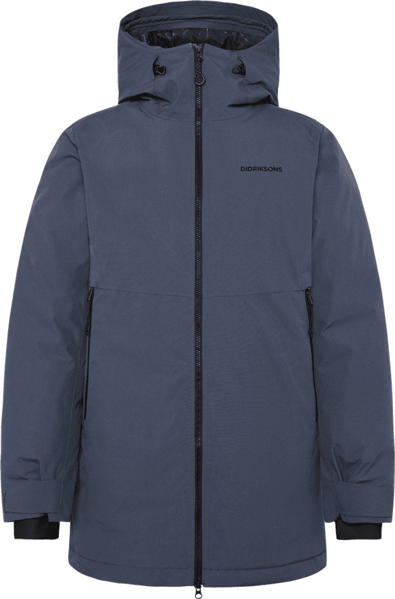 Didriksons tempest usx parka heren outdoorjas - sleepy blue