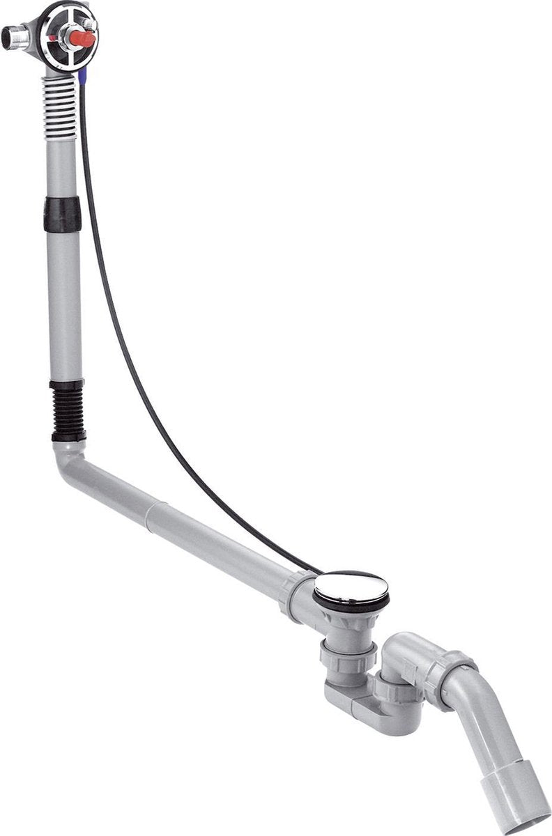 Hansgrohe exafill s inbouwdeel - geschikt voor grote baden - lengte kabel 780 mm