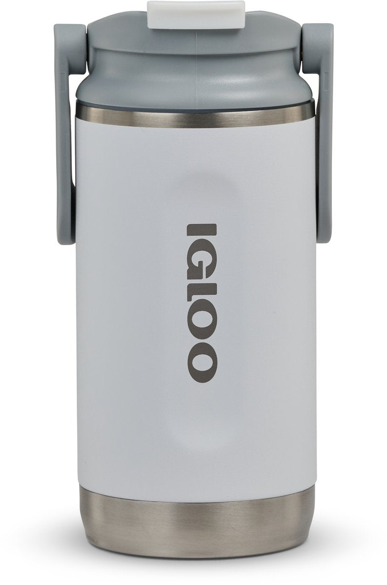 Igloo - flip ‘n’ sip tumbler, drinkbeker - drinkfles - wit - 355ml