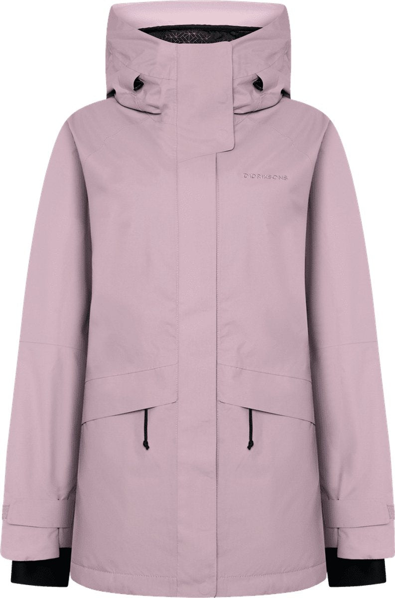 Didriksons essa wns jkt dames outdoorjas - lilac haze