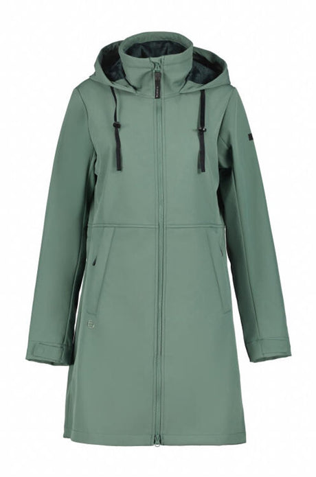 Icepeak agaram dames softshell jas - antiek groen - 36