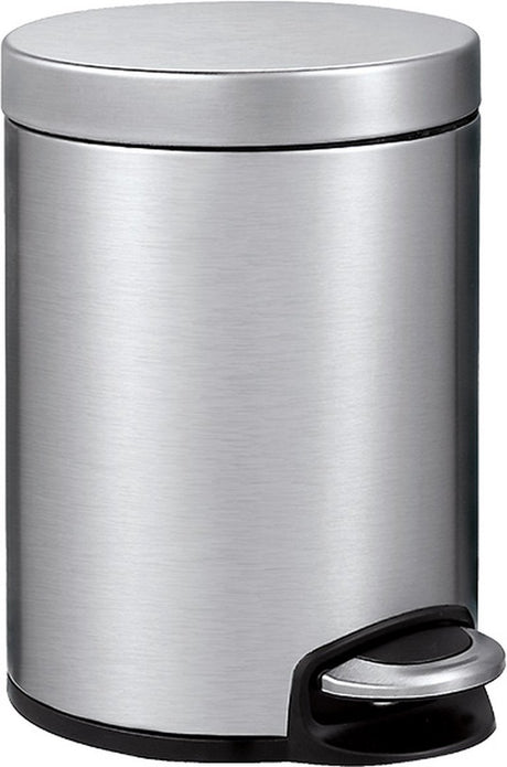 Eko - serene pedaalemmer 5 liter - stainless steel plastic - mat rvs - prullenbak