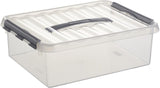 Sunware q-line opbergbox 10l transparant