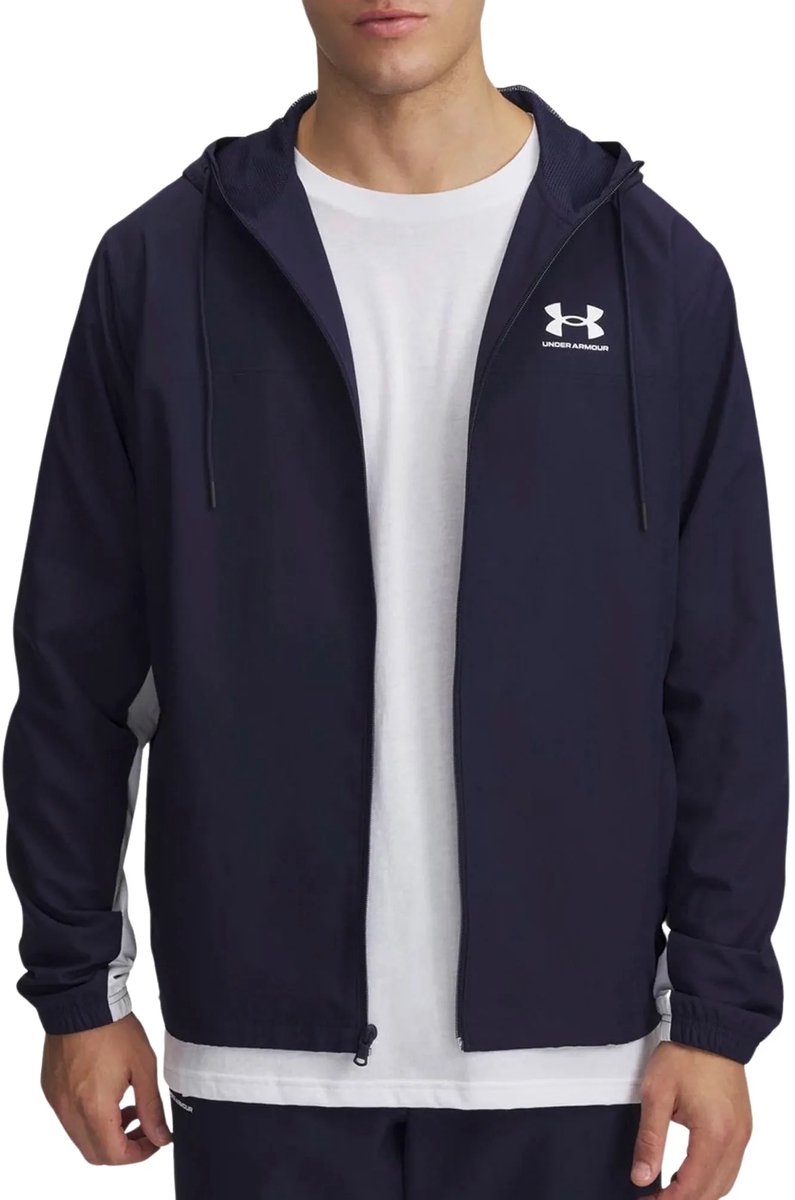 Under armour rival woven windbreaker jas heren - maat m