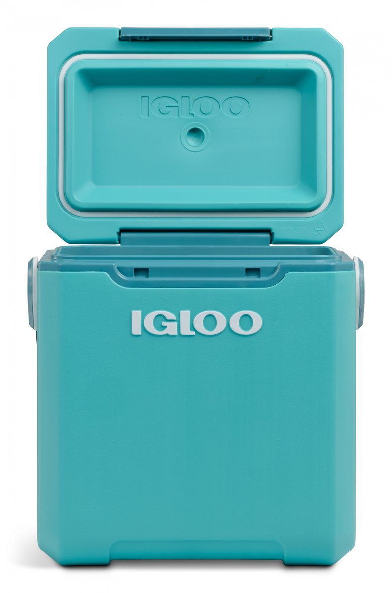 Igloo tag-a-long too highrise koelbox - geïsoleerd - lekvrij - dekselvergrendeling - lagoon