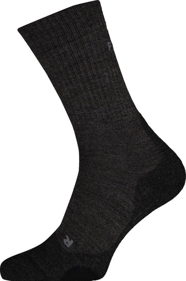 Falke tk2 wool anti-blaar dik wol functioneel materiaal wandelsokken dames grijs - maat 35-36