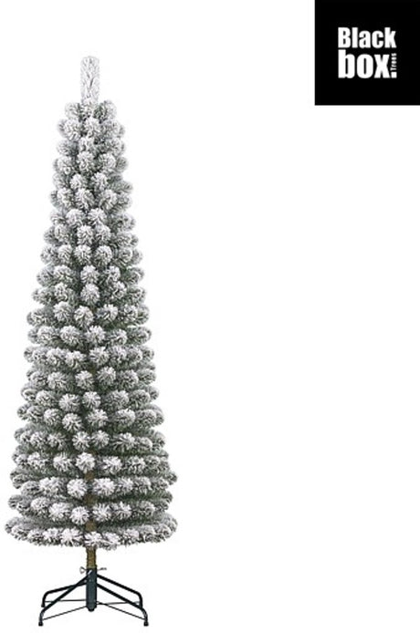 Black box charlton pilar x-mas tree green frosted tips 409 - h230xd58cm