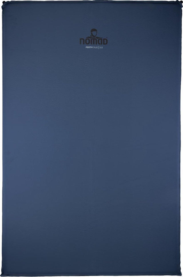 Nomad perth duo 5.0 | slaapmat | 198 x 130 | 5 cm dikte | donkerblauw | comfortabel kamperen