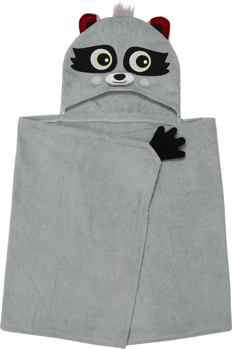 Zoocchini kids badcape - rocco the raccoon one size