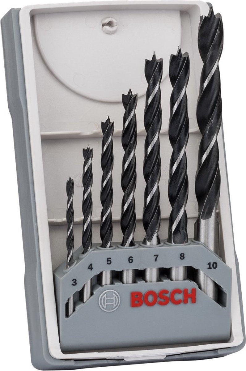 Bosch accessoires bosch profesional - pro wood boorset met centreerpunt, 7-delig