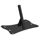 Steco adapter voor voorzitje bakfiets mat zwart