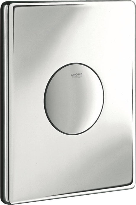Grohe skate bedieningsplaat - enkelspoeling - verticaal horizontaal - chroom