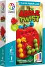Smartgames apple twist - roteerbaar denkspel - 60 kronkelige uitdagingen - flexibele breinbreker solospel - vanaf 5 jaar