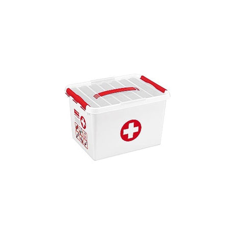 Sunware q-line first aid box 22l wit
