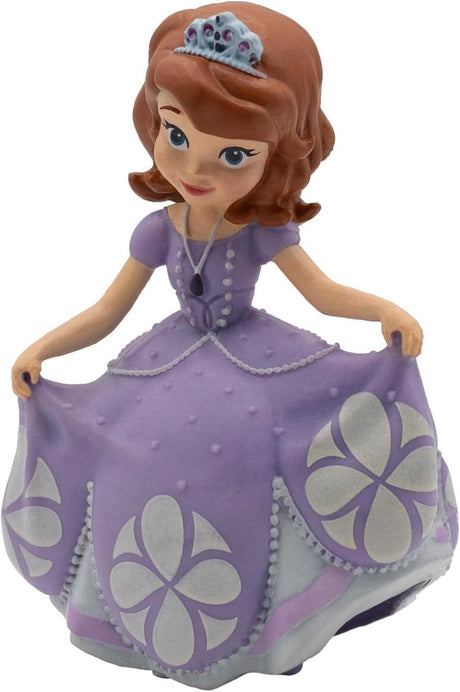 Bullyland 12930 – speelfiguur prinses sofia (sofia the first) – levensecht en detailrijk vormgegeven – ideaal als taartfiguur, verzamelobject of vrolijk cadeautje voor kinderen vanaf 3 jaar