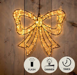 Anna's collection verlichte strikje 34cm 278led ip44 met flitsfunctie timer dimmer