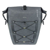 Basil tas navigator storm enkel medium grijs 12-15l
