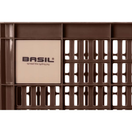 Basil fietskrat M - medium - 29.5 liter - bruin