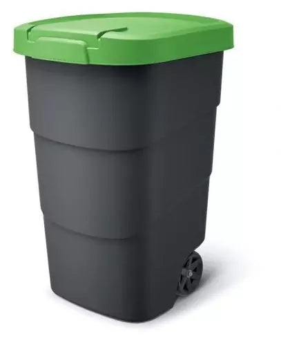 Keden wheeler vuilnisbak 95 l - groene