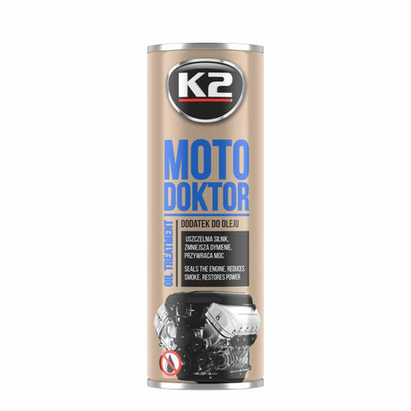 K2 toevoeging aan motorolie met moto kit arts 443ml