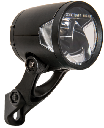 Fearca HRMANS H -Black MR8 E 6-12 Volt - con supporto - 180 Lumen