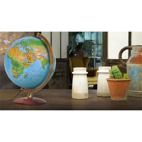Kangaro astra nr-0330aslg-fr wereldbol franstalig 30 cm + led-verlichting