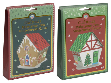 Moxy maak je eigen foam gemberhuis kerstmis met stickers