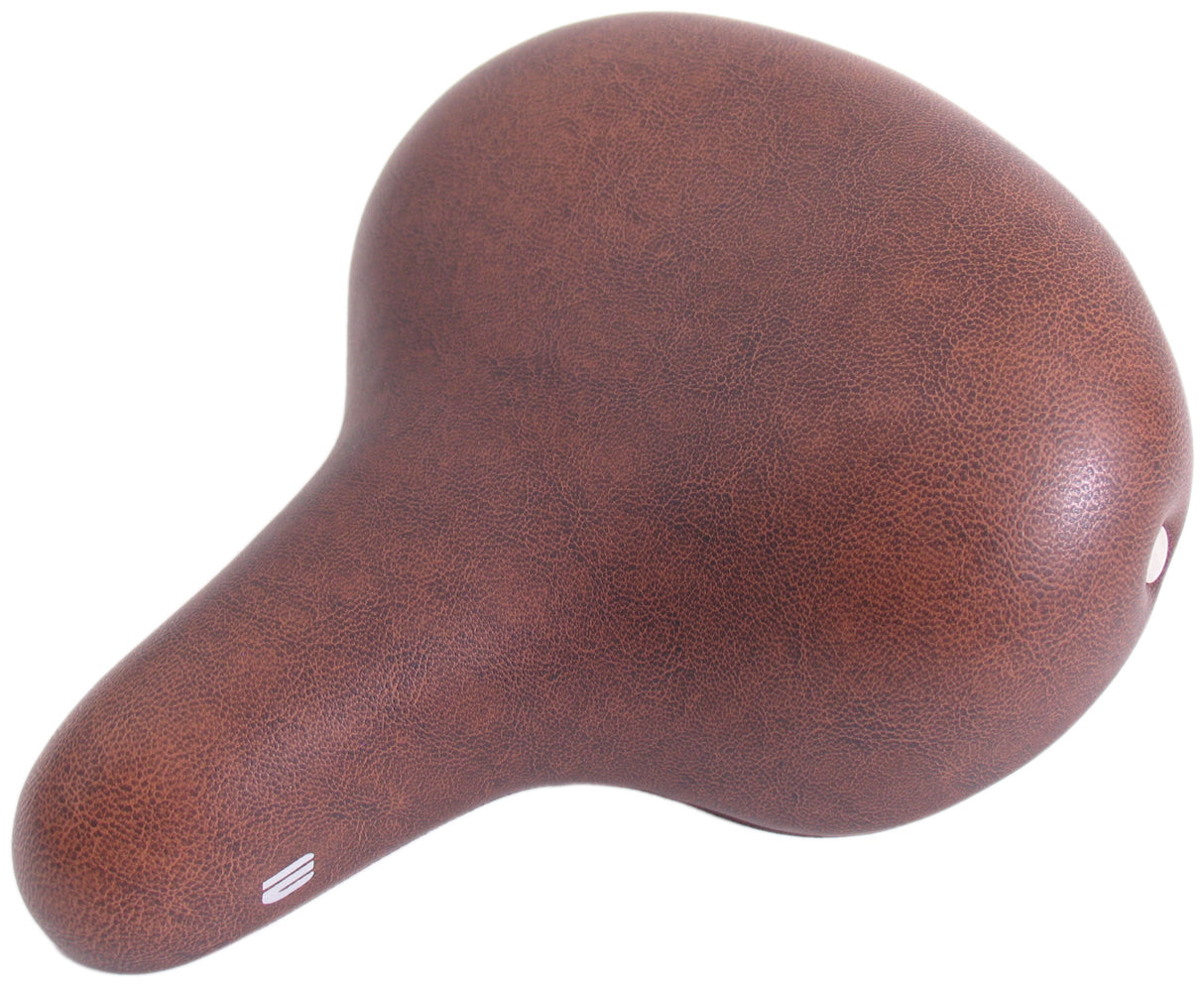 Bicycle saddle Edge Urban - Matt Dark Brown (on map)