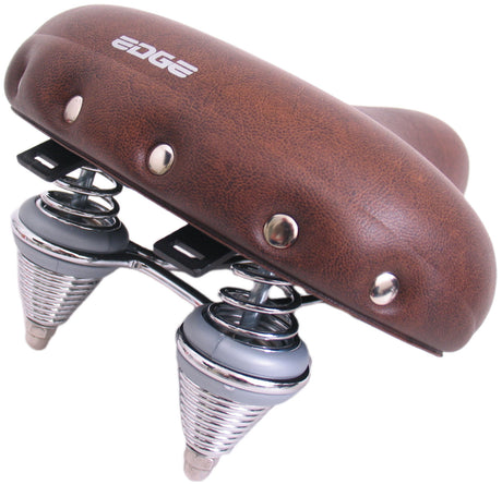 Edge Bicycle Saddle Urban XL Mat Dark Brown